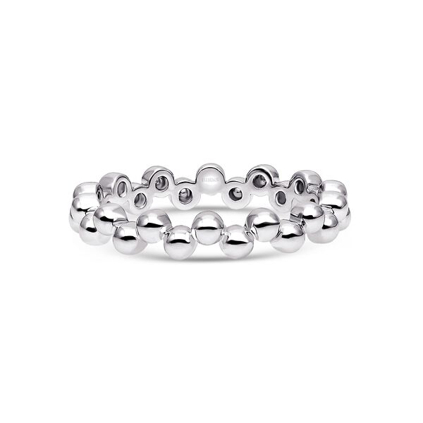 Stackable Splash Ring, Sterling Silver
